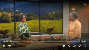 Katharina Krieglsteiner zum Thema Pilze sammeln beim SWR Kaffee oder Tee am 9. September 2025